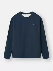 Áo Nỉ Nam S-WARM 5S Fashion Thêu Họa Tiết Phom Slimfit MBANI25013