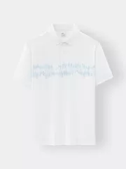 Áo Polo Nam 5S FashionDệt Hiệu Ứng Phối In Phom Casual APC25001