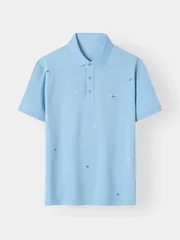 Áo Polo Nam 5S Fashion Thêu Họa Tiết Phom Slimfit M0APC26093
