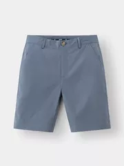 Quần Short Kaki Nam 5S Fashion Cotton Cạp Dệt Chữ Slimfit QSK25002