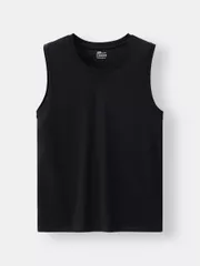 Áo Tanktop Nam 5S Fashion Trơn Basic Regular ASN25003