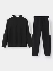 Bộ Quần Áo Dài Tay Nam Chất Nỉ 5S Fashion Can Phối BNI23105