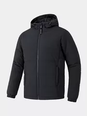 Áo Phao Nam 5S Fashion Có Mũ, Trơn Phom Slimfit APH24162