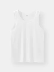 Áo Ba Lỗ Nam 5S Fashion Cotton Basic Phom Regular ABL25002