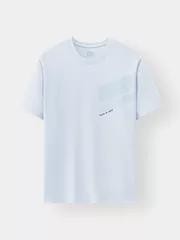 Áo Thun Nam Ngắn Tay 5S Fashion In Typography Cao Cấp ATS25005