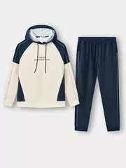 Set Bộ Nỉ Hoodie Nam 5S Fashion Can Phối Phom Casual MBNH25008