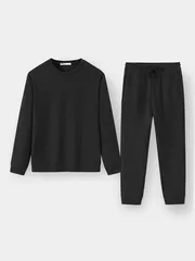 Bộ Quần Áo Nam Dài Tay 5S Fashion Chất Nỉ Basic BNI23027