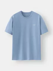 Áo Thun Nam Ngắn Tay 5S Fashion Chần Chỉ Phong Cách ATS25001