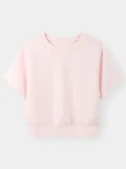 Áo Thun Nữ 5S Fashion Tay Raglan Dáng Ngắn WBATS26003