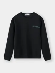 Áo Nỉ Nam 5S Fashion In Basic Phom Slimfit MBANI25001
