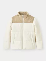 Áo Phao Cho Bé Can Phối Nhung Cổ Trụ 5S Fashion K0PHF25001