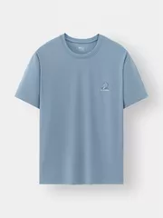 Áo Thun Nam 5S Fashion In Basic Phom Slimfit ATS25033