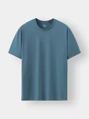 Áo Thun Nam Ngắn Tay 5S Fashion Họa Tiết Slimfit ATS24049