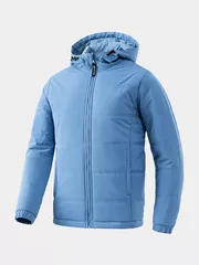 Áo Phao Nam 5S Fashion Có Mũ, Trơn Phom Slimfit APH24162