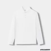 Áo Polo Dài Tay 5S Fashion Cổ Phối Màu Slimfit APD23600