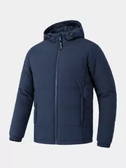 Áo Phao Nam 5S Fashion Có Mũ, Trơn Phom Slimfit APH24162