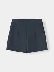 Quần Short Âu Nữ 5S Fashion Trơn Basic Phom Regular W0QSA26004