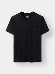 Áo Thun Nam Ngắn Tay 5S Fashion Slimfit In Chữ TSO23029