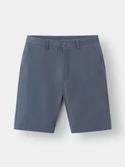 Quần Short Kaki Nam Cotton Trơn Basic Phom Slimfit QSK24021