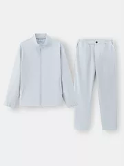 Bộ Quần Áo Gió Cổ Trụ Lót Nỉ 5S Fashion Regular BOG24009