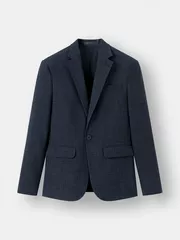 Áo Khoác Blazer Nam 5S Fashion Phom Regular ABZ23003
