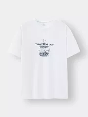 Áo Thun Nam Ngắn Tay 5S Fashion Cotton Casual ATS24026