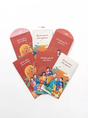 Combo 6 Chiếc Lì Xì Tết 2025 6C-YYLIXI2025