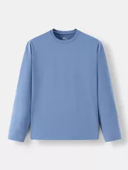 Áo Giữ Nhiệt Nam 5S Fashion Cổ Tròn Trơn Phom Ôm AGN24006