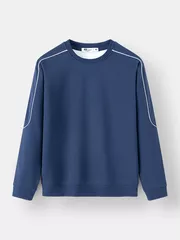 Áo Nỉ Nam Phối Line 5S Fashion Phom Slimfit BANI24020