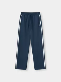 Quần Nỉ Nữ 5S Fashion Ống Suông Phối Line Phom Regular WBQNI25005-WBQNI25105