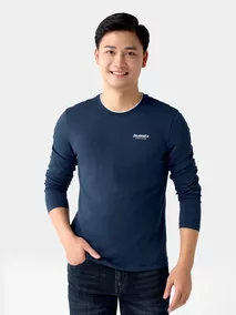 Áo Thun Nam Dài Tay Ultra-Soft 5S Fashion Phom Slimfit ATH24014