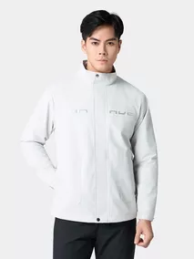 Áo Khoác Thời Trang Nam 5S Fashion Cổ Trụ In Chữ Slimfit AKH24008