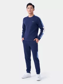 Bộ Quần Áo Nỉ Nam 5S Fashion Can Phối Phom Slimfit BNI23014