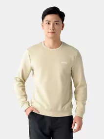 Áo Sweater Nỉ Nam 5S Fashion Cổ Hai Lớp Phối Màu ANI24017