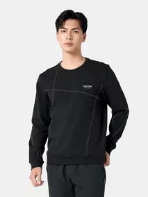 Áo Nỉ Nam 5S Fashion Họa Tiết Đường May Phom Slimfit ANI24003