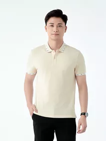 Áo Polo Nam 5S Fashion Bo Dệt Hiệu Ứng Slimfit APC24004