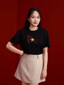 Áo Thun Việt Nam Unisex 5S Fashion Phom Regular U0ATS26053