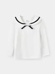 Áo Thun Bé Gái 5S Fashion Cổ Thủy Thủ Dễ Thương G0ATH25002