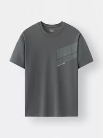 Áo Thun Nam Ngắn Tay 5S Fashion In Typography Cao Cấp ATS25005