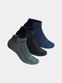 Combo 3 Đôi Tất Nam Cổ Ngắn 5S Fashion Dệt Họa Tiết 3C-Y0TAT24003