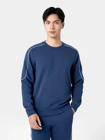 Áo Nỉ Nam Phối Line 5S Fashion Phom Slimfit BANI24020
