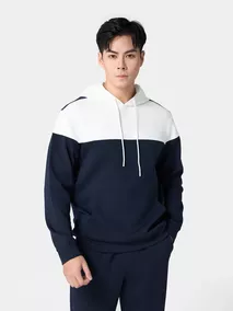 Áo Nỉ Nam Hoodie 5S Fashion Can Phối Phom Regular YBANH24011