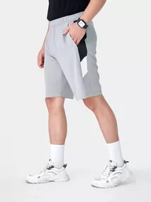Quần Short Thể Thao Nam Cạp Chun Can Phối Regular QST24001