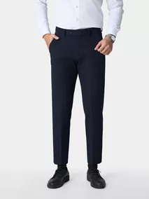 Quần Tây Nam 5S Fashion Phom Smart Fit Trơn Dễ Mặc QAU24009