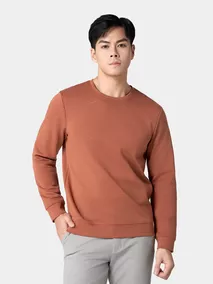 Áo Nỉ Nam 5S FASHION Họa Tiết Phom Slimfit ANI24010