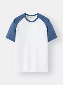 Áo Thun Nam 5S Fashion Tay Raglan Phom Slimfit ATS25008