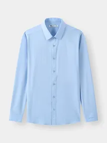 Áo Sơ Mai Nam Dài Tay 5S Fashion Vải Hiệu Ứng M0ASM25017
