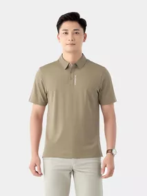 Áo Polo Nam 5S Fashion In Chữ Phom Regular APC24022