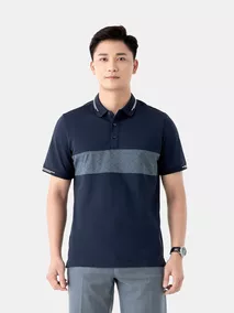 Áo Polo Nam 5S Fashion Họa Tiết Casual Fit APC24044