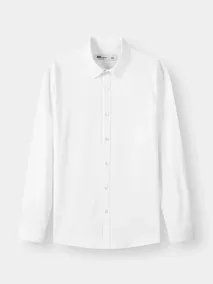Áo Sơ Mi Nam 5S Fashion Màu Trắng Phom Slimfit M0ASM25018